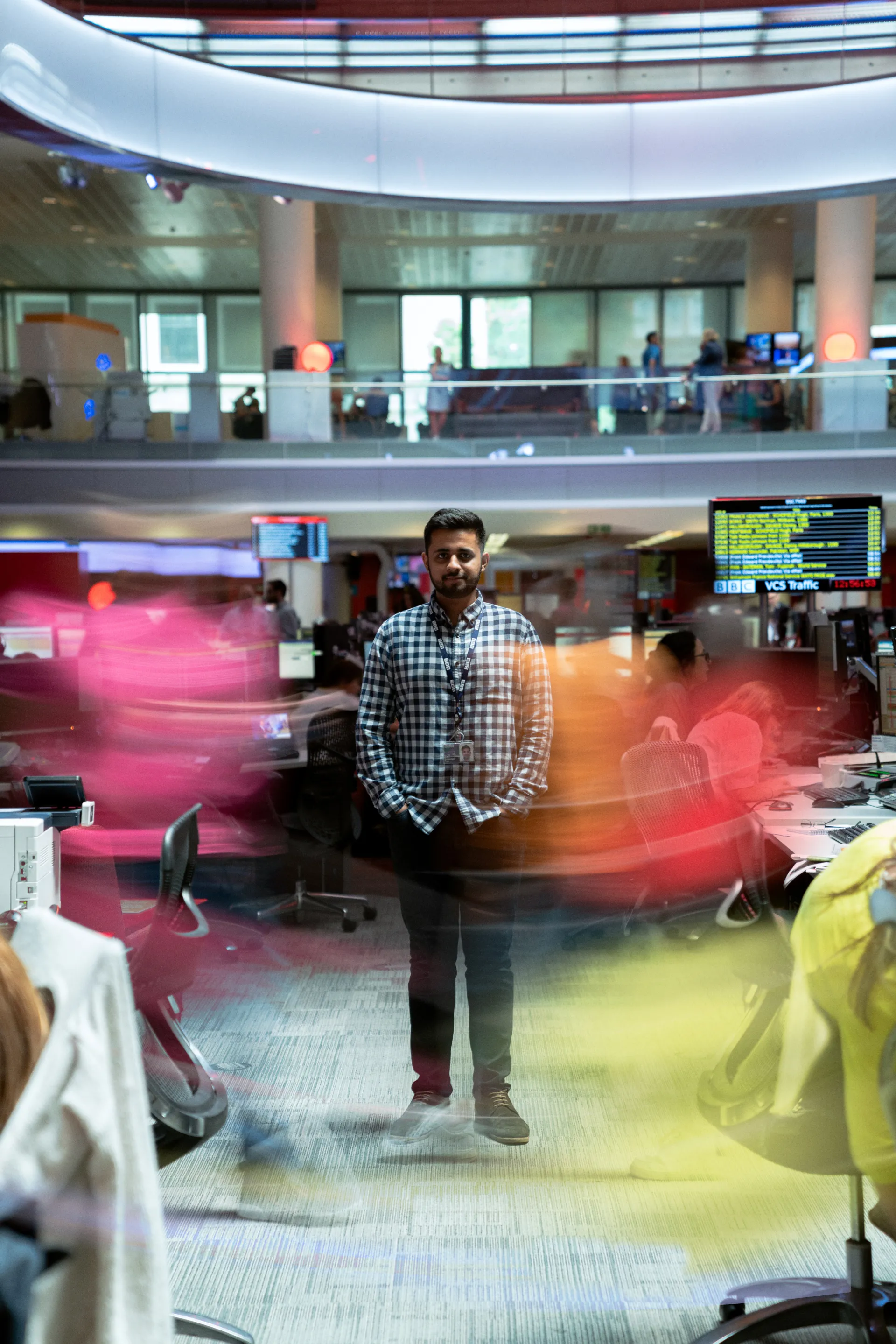 Man in a office setting