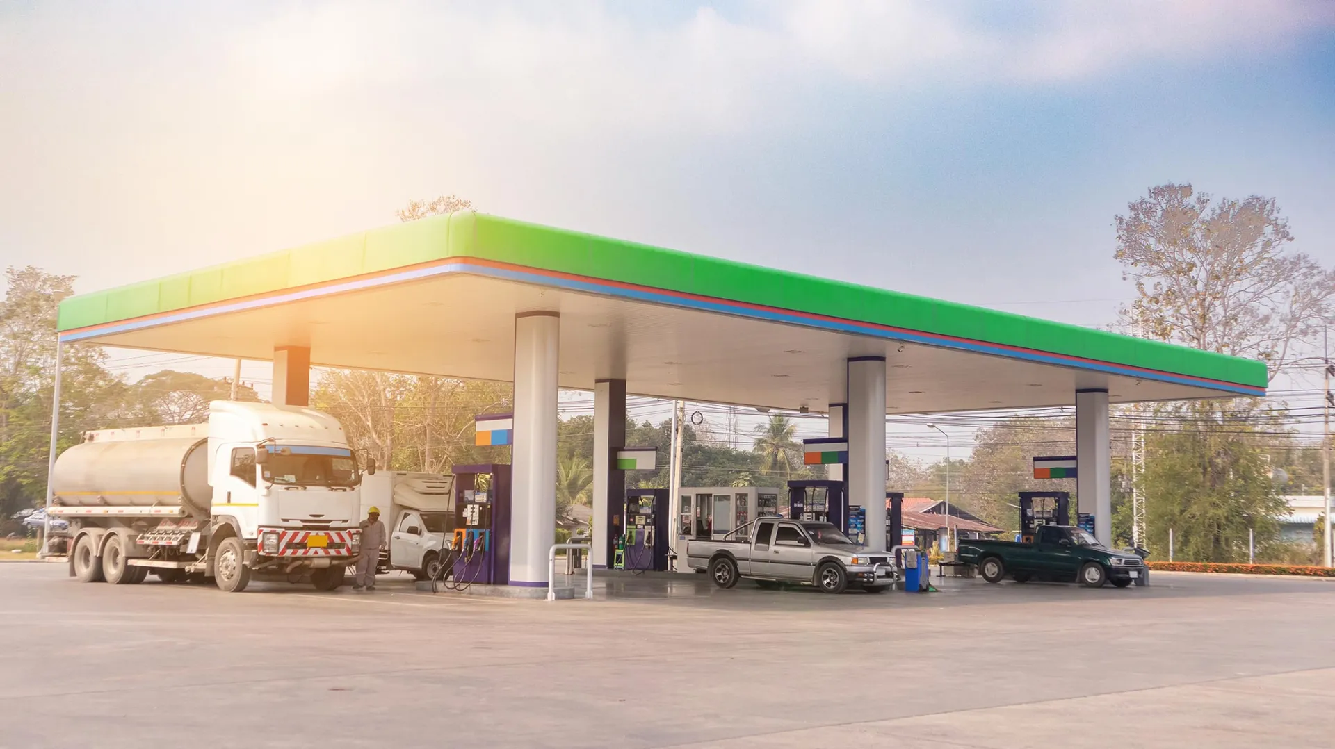 Gas station sunset reliable solutions