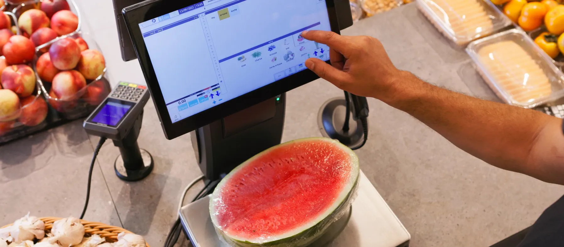 Watermelon on Verifone PC scale