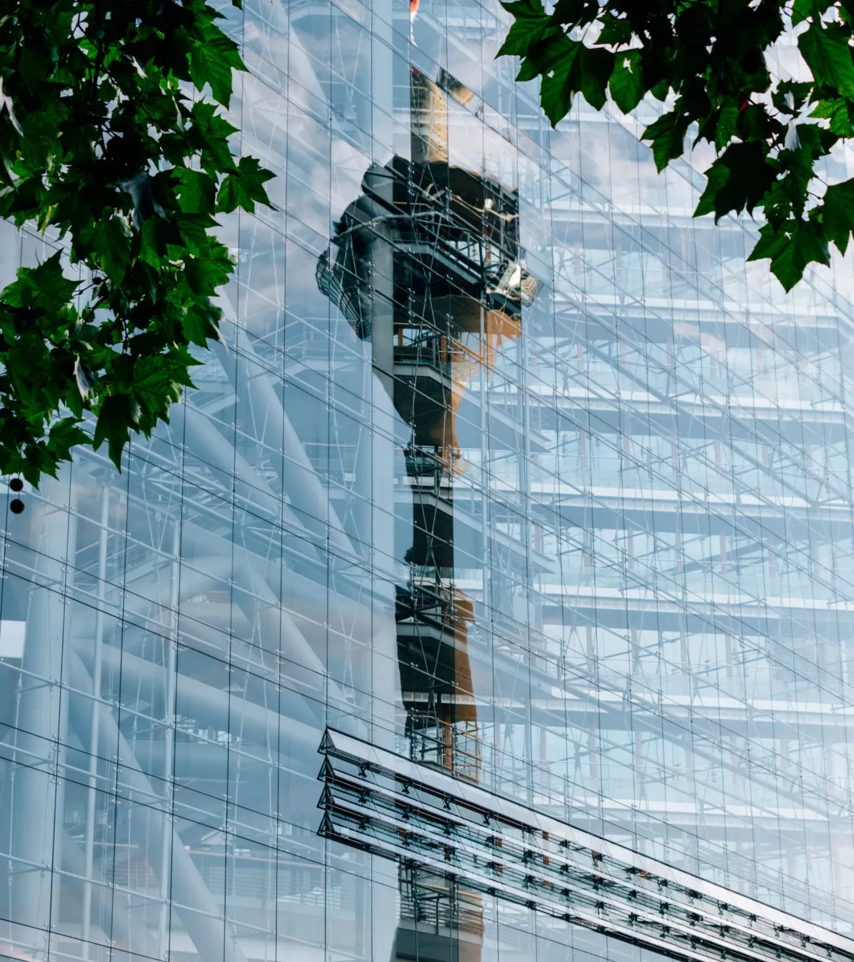 environmental banking glass building