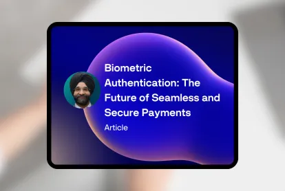 Content resource thumbnail - Biometric authentication article