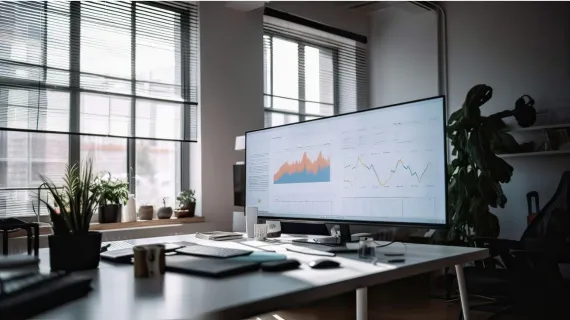 detail iframe monitor on desk